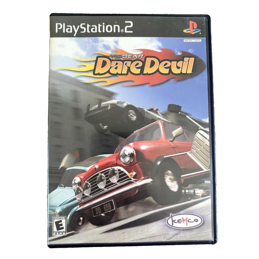 Top Gear Daredevil PS2 PlayStation 2 Disc And Case Tested Working